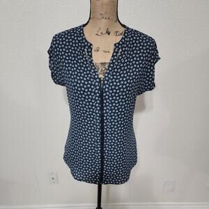 PLEIONI ZIPPERED front long shirt size‎ XS